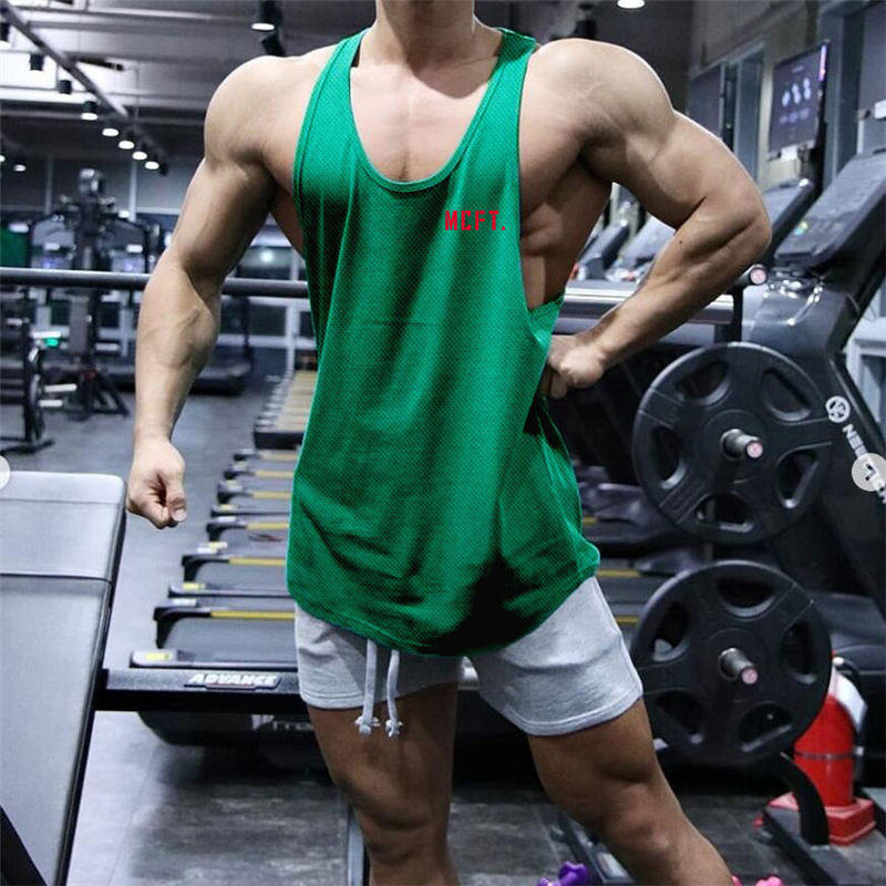 Health Wellness Fitness - Summer Men's Stringer Y Back Tops