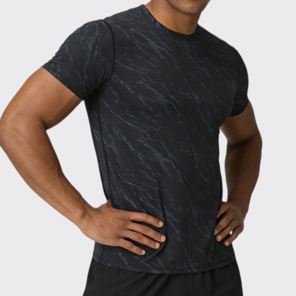 Health Wellness Fitness - Summer Men's Quick-Dry Fitness T-Shirt Short