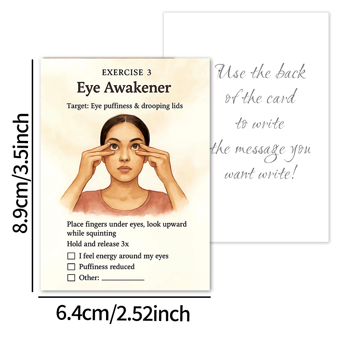 24pcs Radiant Face Yoga Cards, - Health Wellness Guide 评论和价格