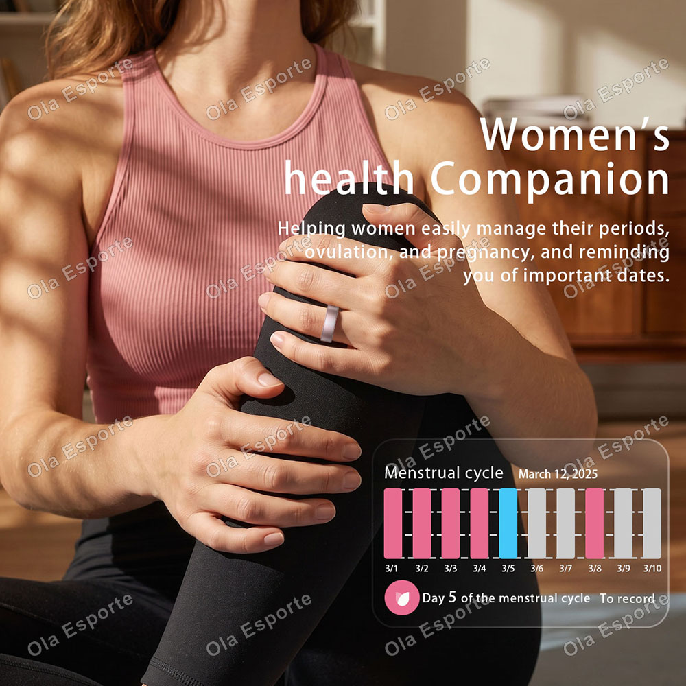 Smart Ring for Men Women Fitne - Wellness Health. Ring 评论和价格