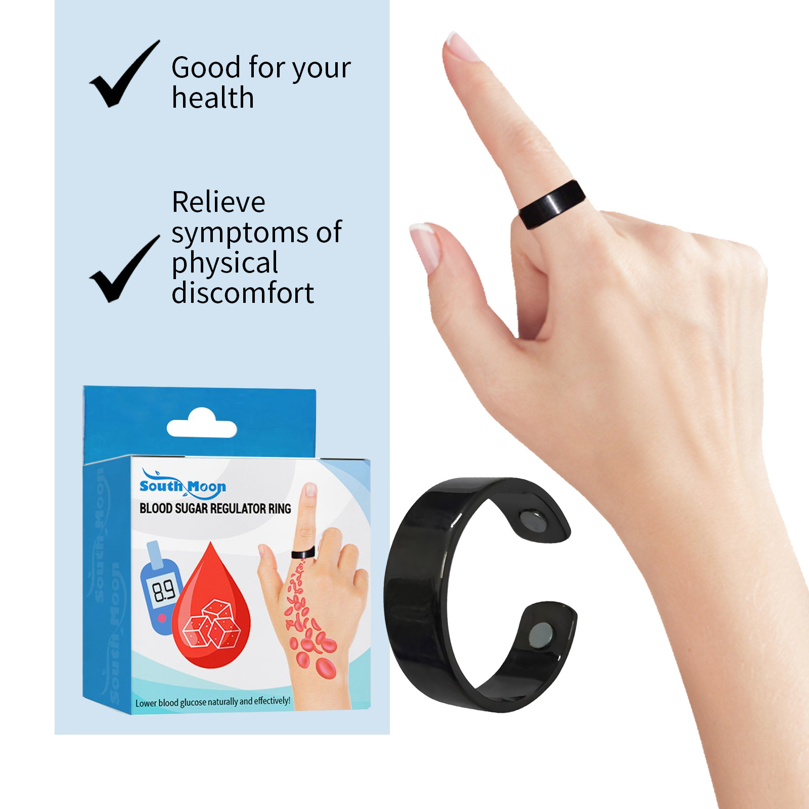 Wearable Body Wellness Ring, P - Wellness Health. Ring 评论和价格